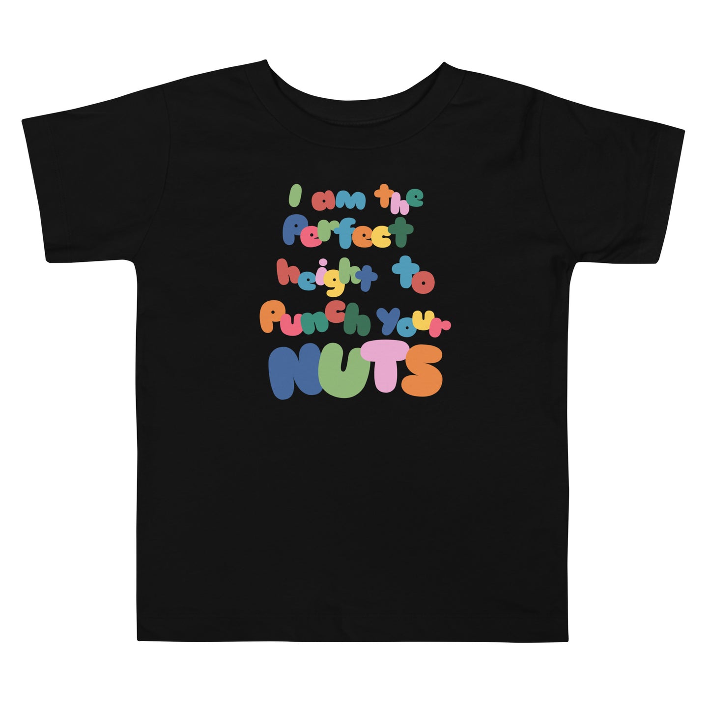 Punch you in the nuts T-shirt (toddler)