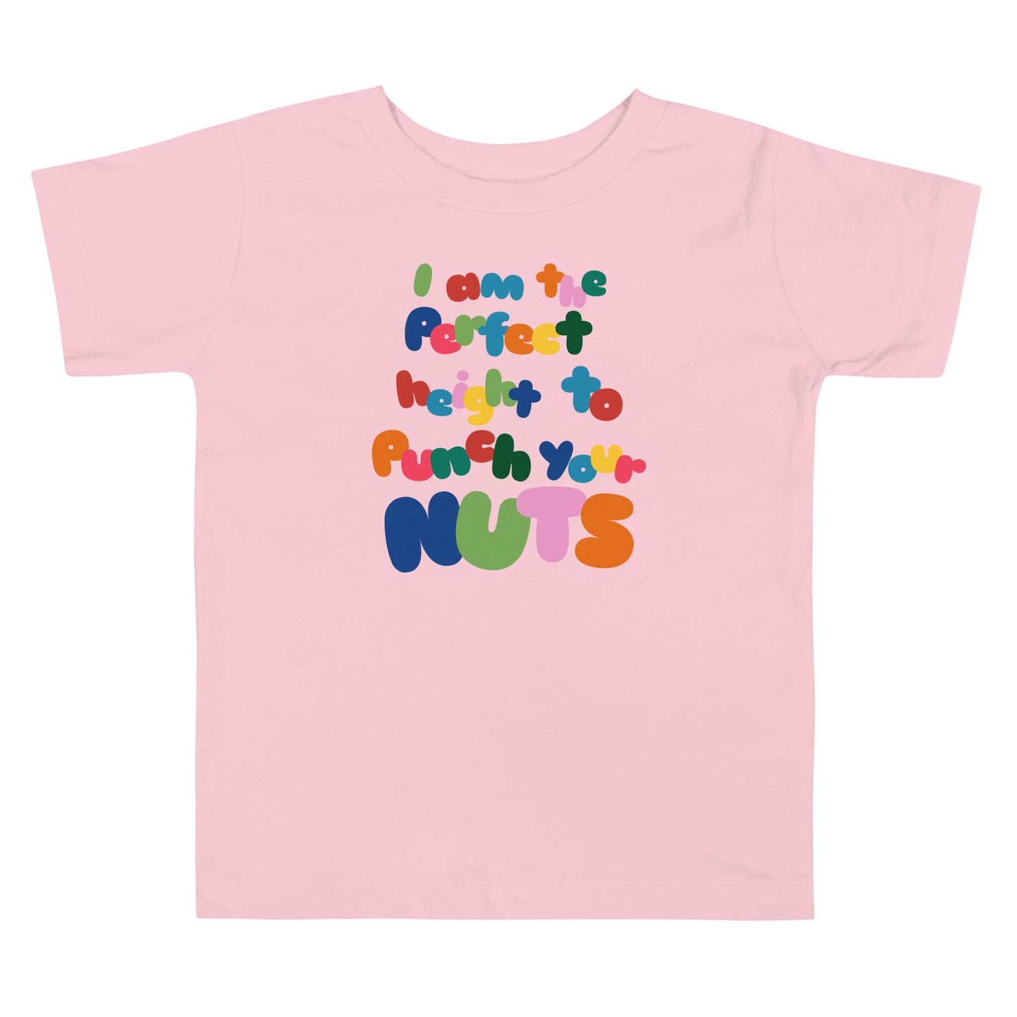 Punch you in the nuts T-shirt (toddler)