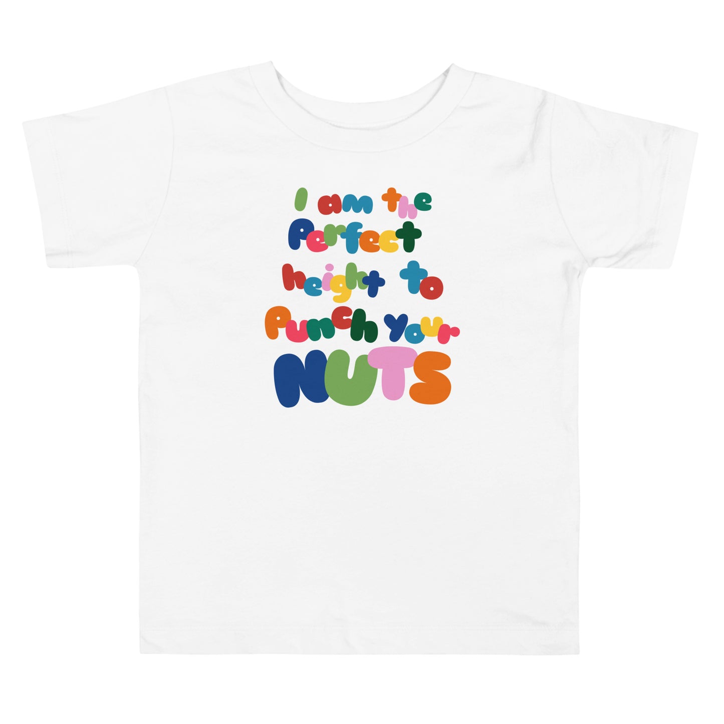 Punch you in the nuts T-shirt (toddler)