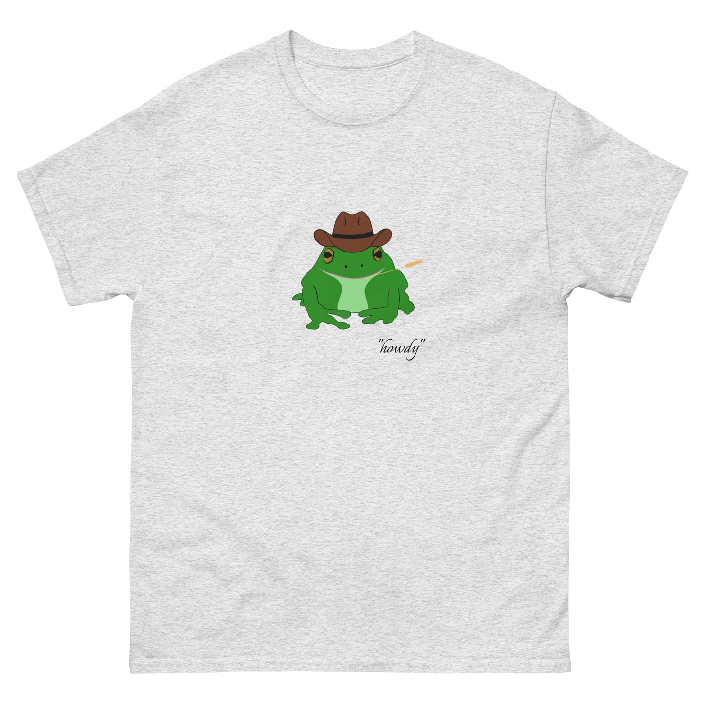 Frog "howdy" T-shirt