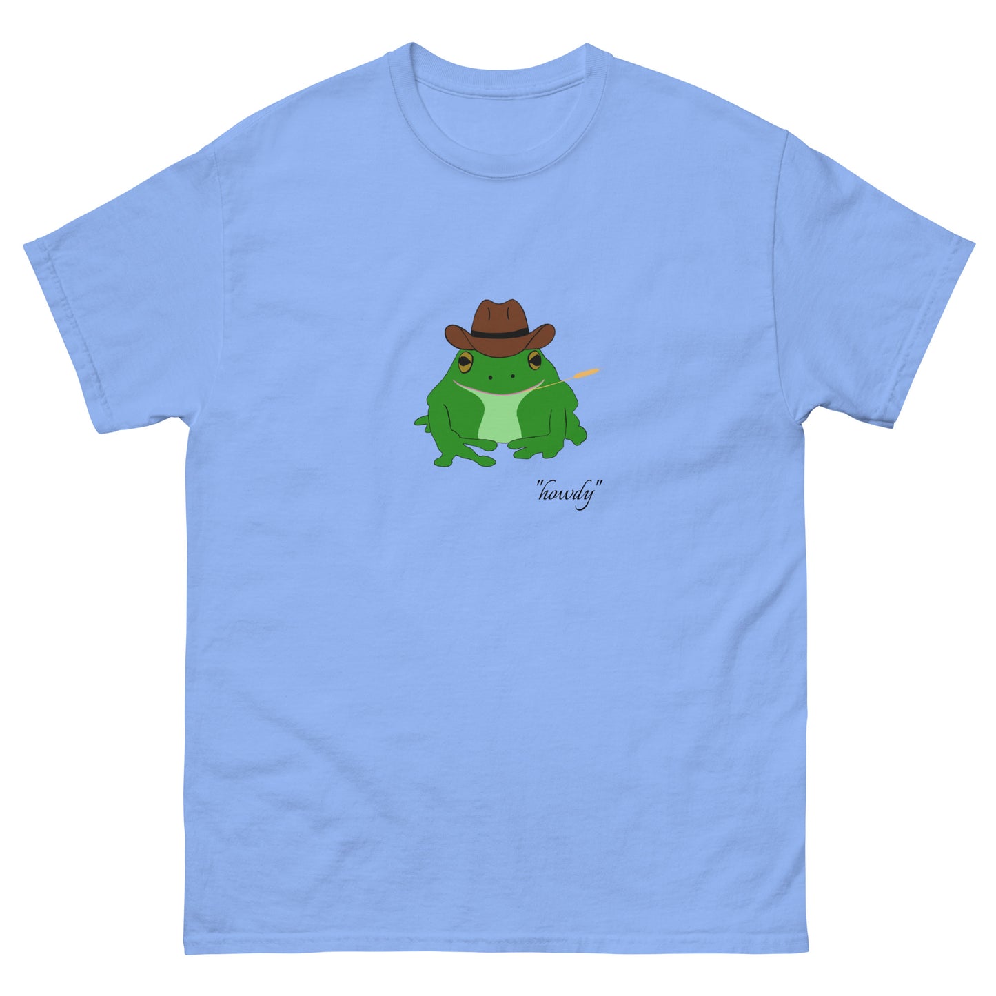 Frog "howdy" T-shirt