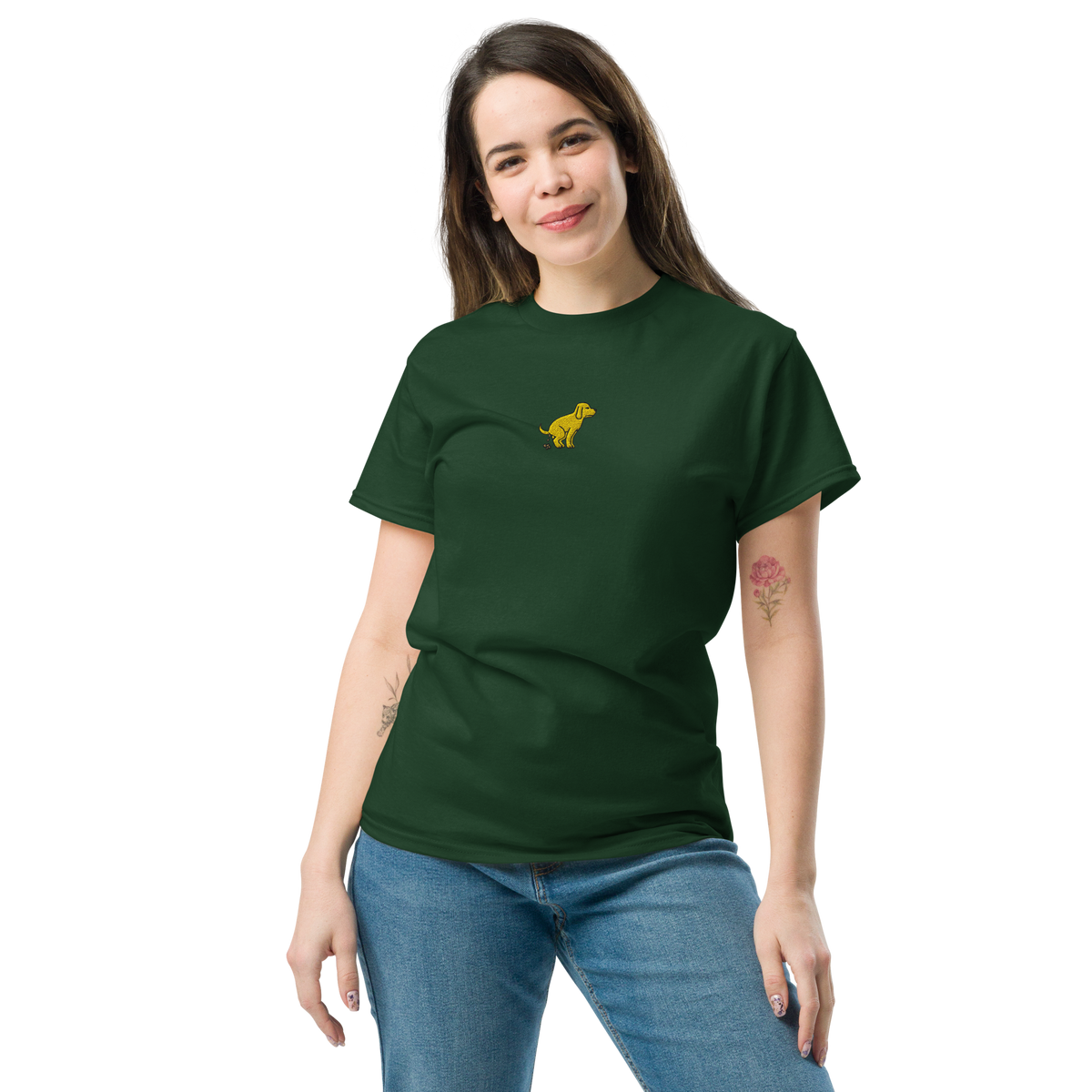 Dog Pooping T-Shirt